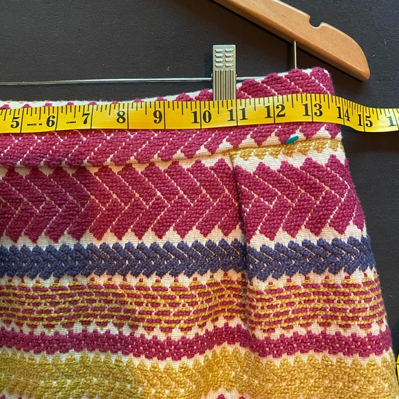 Nomad Morgan Carper woven high waist mini skirt M - Picture 7 of 13